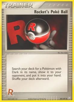 Rocket's Poké Ball — Team Rocket Returns — Uncommon