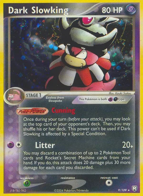 Dark Slowking — Team Rocket Returns, Rare