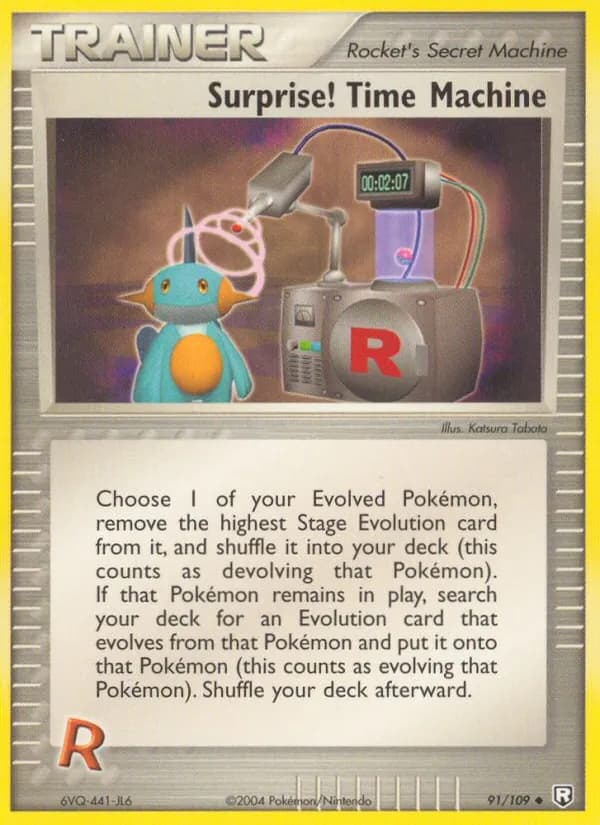 Surprise! Time Machine — Team Rocket Returns, Uncommon