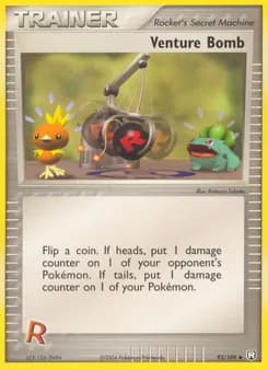 Venture Bomb — Team Rocket Returns — Uncommon