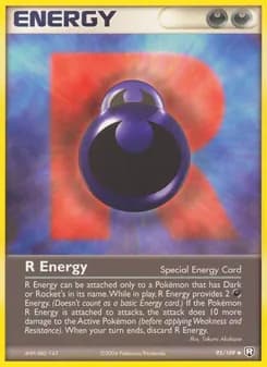 R Energy — Team Rocket Returns — Uncommon