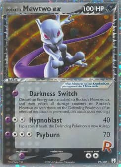 Rocket's Mewtwo ex — Team Rocket Returns — Rare