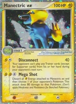 Manectric ex — Deoxys — Rare