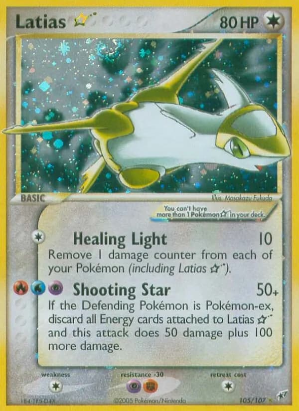 Latias Star — Deoxys, Rare