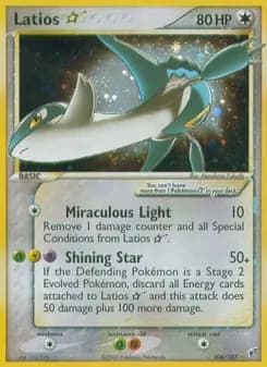 Latios Star — Deoxys — Rare