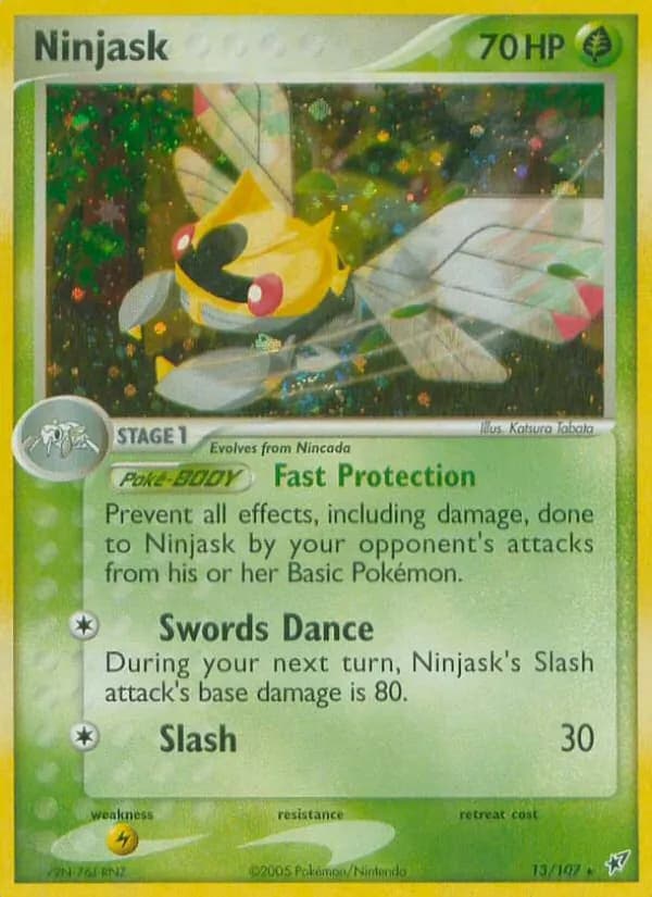 Ninjask — Deoxys, Rare
