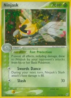 Ninjask — Deoxys — Rare