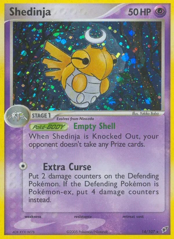 Shedinja — Deoxys, Rare