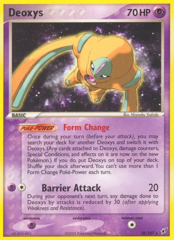 Deoxys — Deoxys, Rare