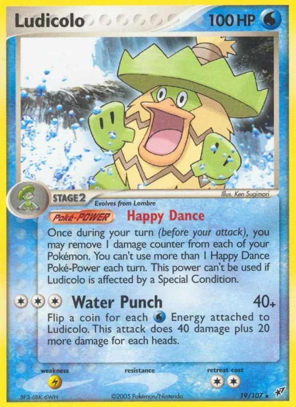 Ludicolo — Deoxys, Rare