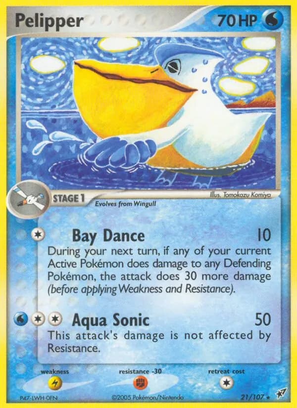 Pelipper — Deoxys, Rare