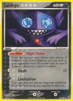 Sableye — Deoxys — Rare