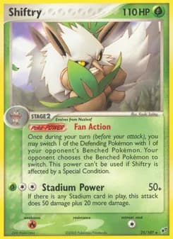 Shiftry — Deoxys — Rare
