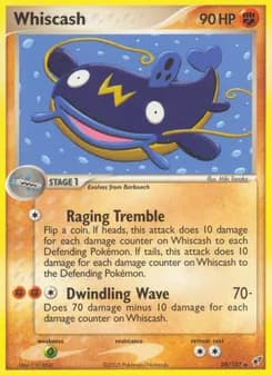Whiscash — Deoxys — Rare
