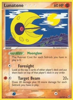 Lunatone — Deoxys — Uncommon