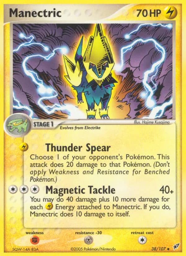 Manectric — Deoxys, Uncommon
