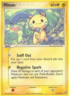 Minun — Deoxys — Uncommon