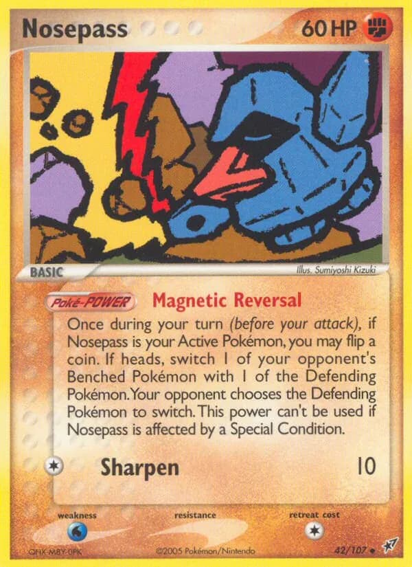 Nosepass — Deoxys, Uncommon