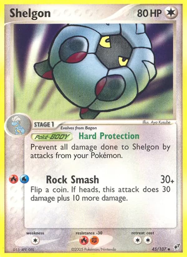 Shelgon — Deoxys, Uncommon