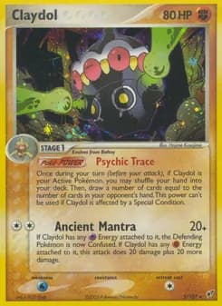Claydol — Deoxys — Rare
