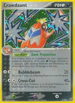 Crawdaunt — Deoxys — Rare
