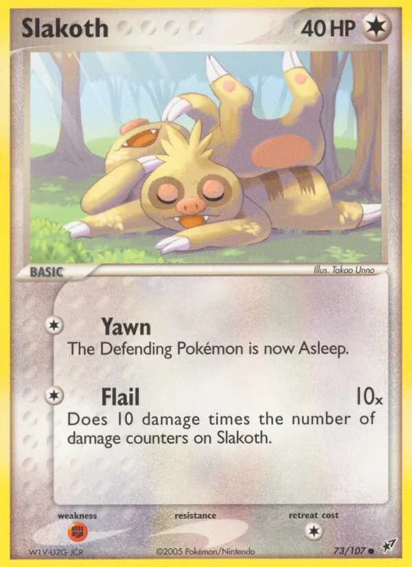 Slakoth — Deoxys, Common