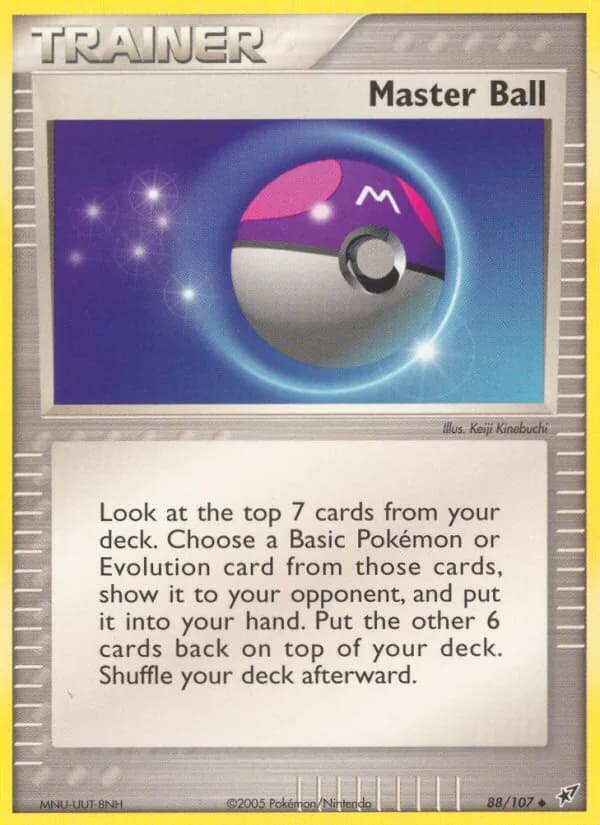 Master Ball — Deoxys, Uncommon