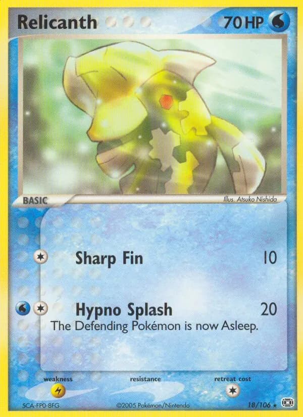 Relicanth — Emerald, Rare