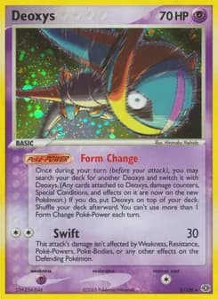 Deoxys — Emerald — Rare