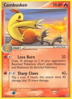 Combusken — Emerald — Uncommon