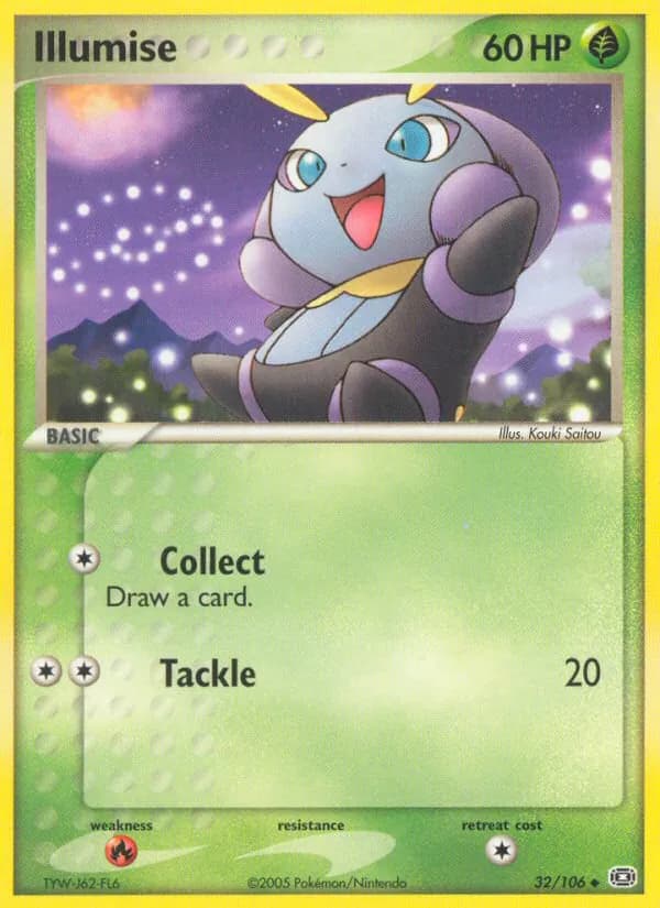 Illumise — Emerald, Uncommon