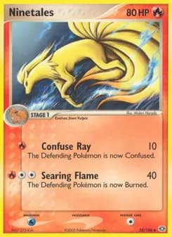Ninetales — Emerald — Uncommon