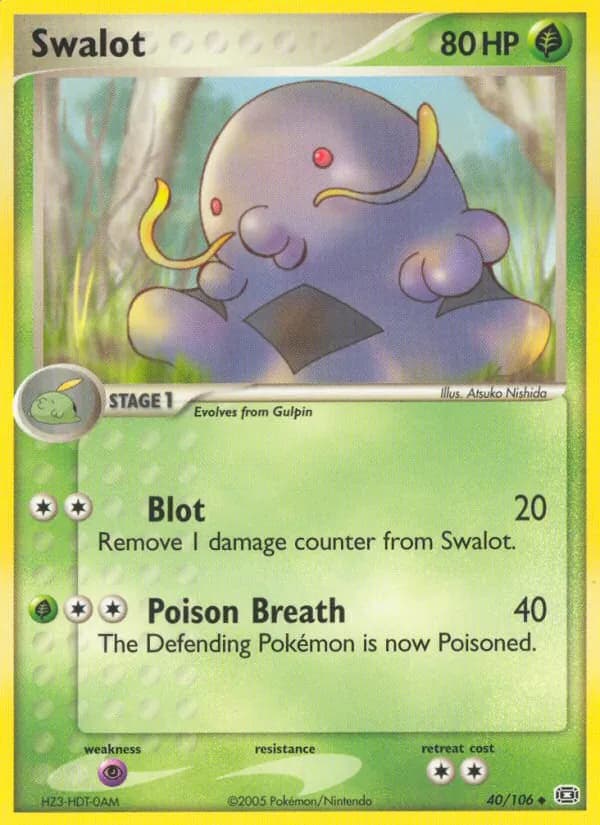 Swalot — Emerald, Uncommon
