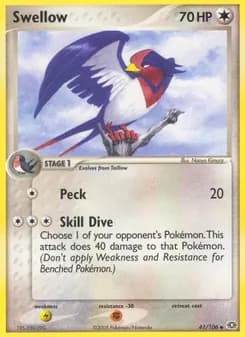 Swellow — Emerald — Uncommon