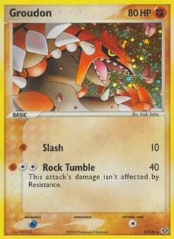 Groudon — Emerald — Rare