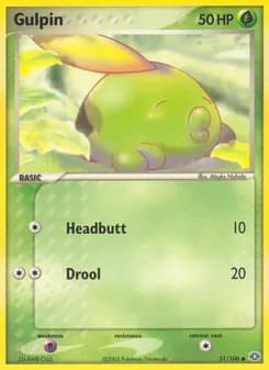 Gulpin — Emerald — Common