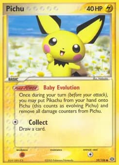 Pichu — Emerald — Common
