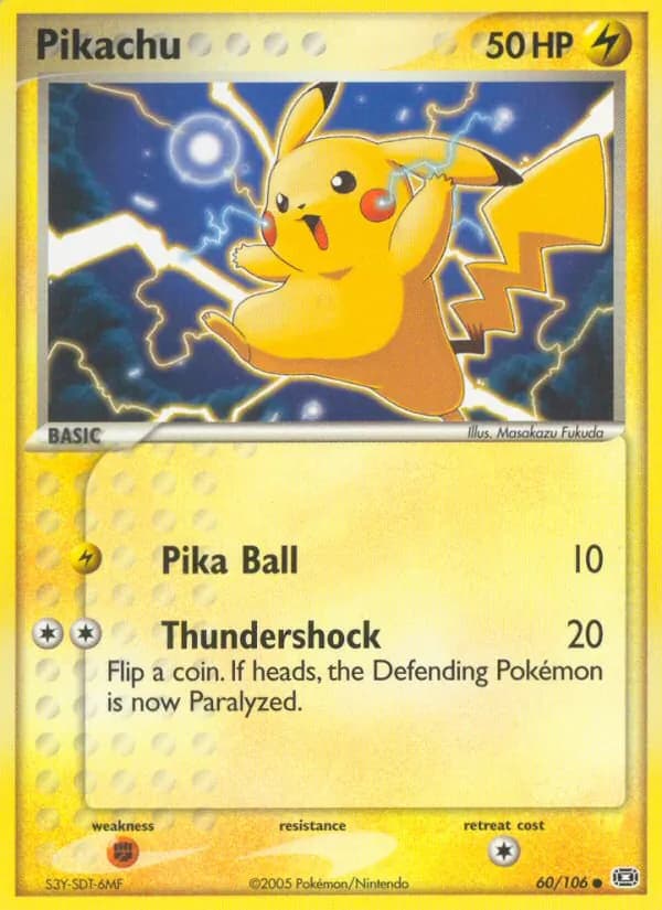 Pikachu — Emerald, Common