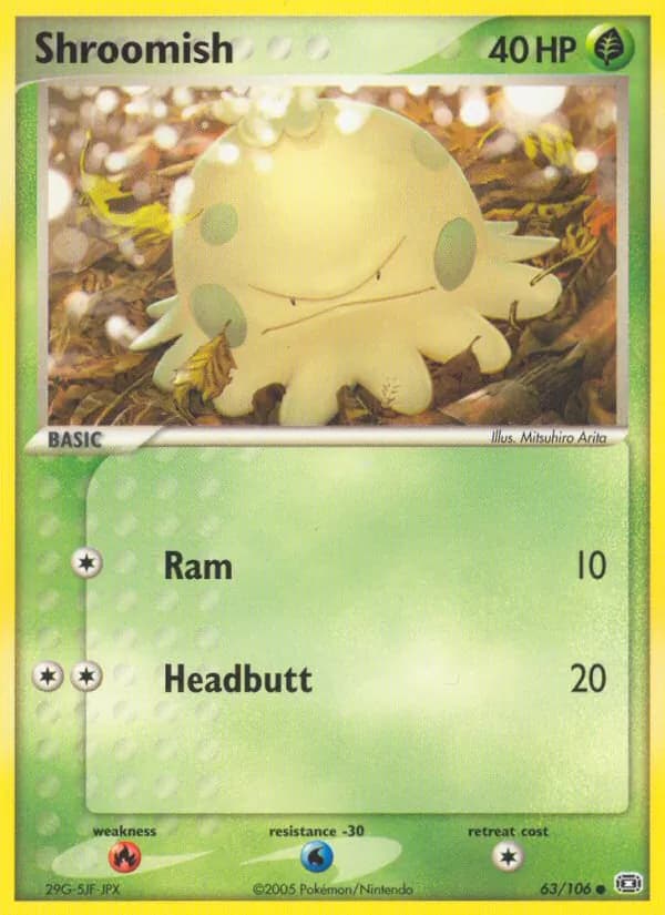 Shroomish — Emerald, Common