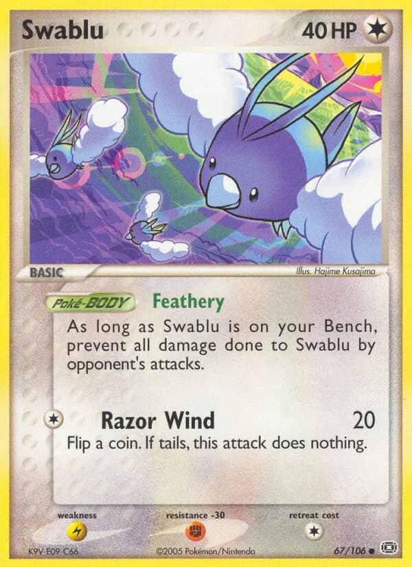 Swablu — Emerald, Common
