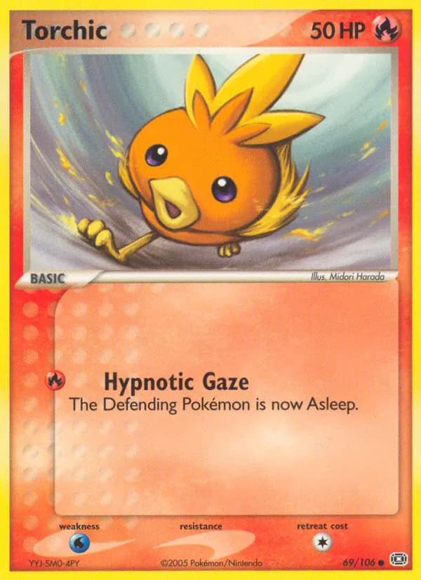 Torchic — Emerald, Common
