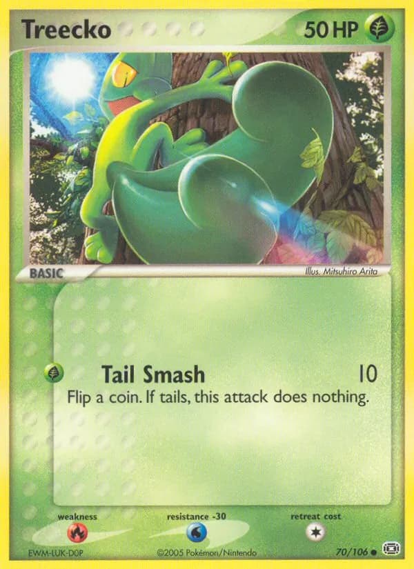 Treecko — Emerald, Common