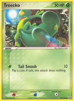 Treecko — Emerald — Common