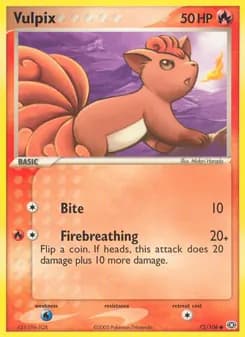 Vulpix — Emerald — Common