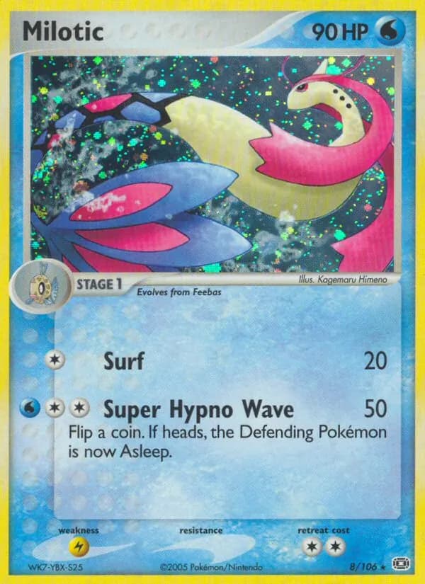 Milotic — Emerald, Rare