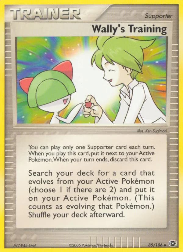 Wally's Training — Emerald, Uncommon