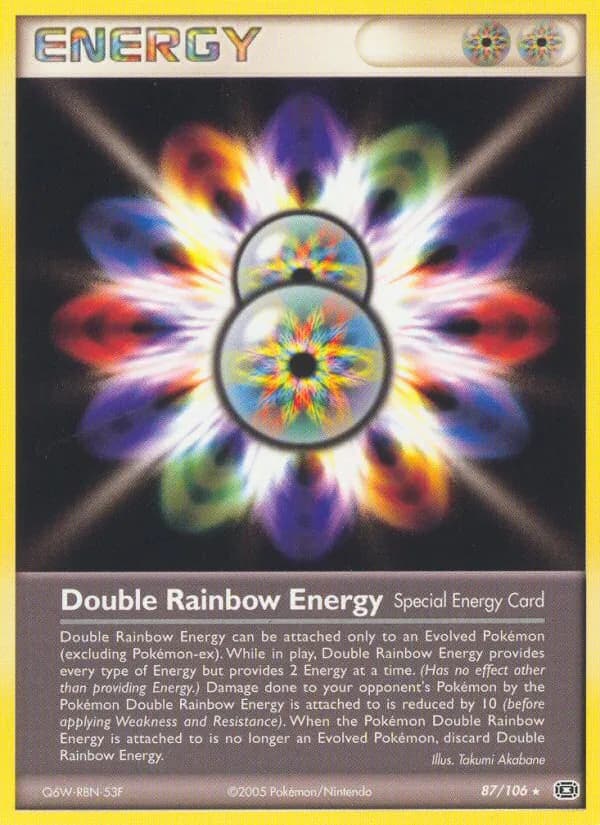 Double Rainbow Energy — Emerald, Rare
