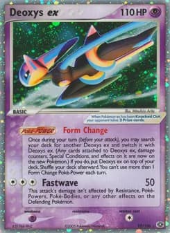 Deoxys ex — Emerald — Rare