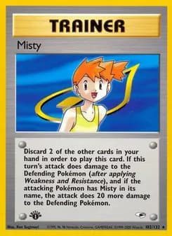 Misty — Gym Heroes — Rare