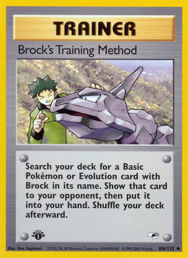 Brock's Training Method — Gym Heroes, Uncommon